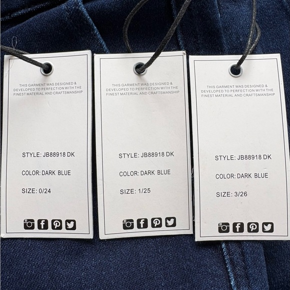 Judy Blue Vintage Horizon High Rise Work Wear Utility Straight Fit Jean NWT - Picture 7 of 17